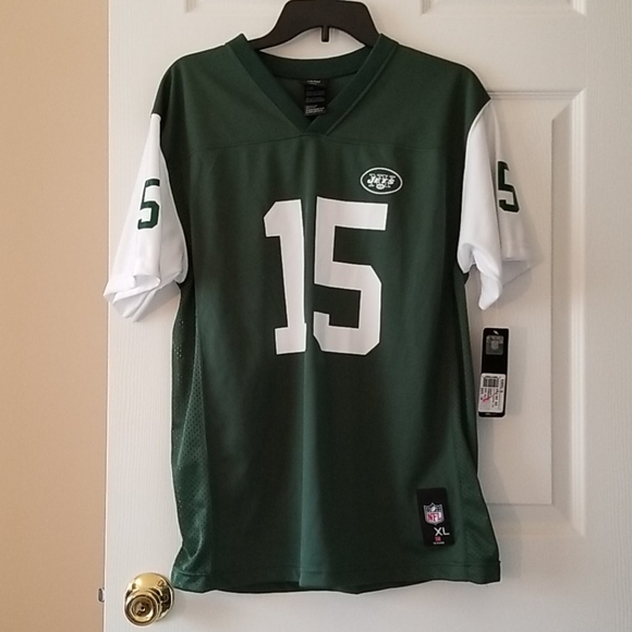NWT Tebow JETS #15 Kids jersey - Picture 1 of 5